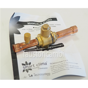 TECNOSYSTEMI BALL VALVE FOR 5/8 TUBE WITH SERVICE TAP 11135058