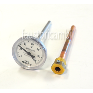 REAR THERMOMETER 15 CM D 60 0-120 