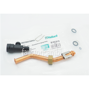 VAILLANT TUBO RAME E RACCORDI 0020025045 180949 CALDAIA ECOPLUS - PRO