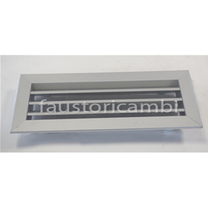 GRILLE DE RÉCUPÉRATION D'AIR ALUMINIUM 300X100 MM BLANC POUR AÉRATEUR RECTANGULAIRE