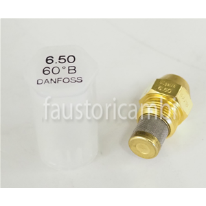 DANFOSS UGELLO INIETTORE BRUCIATORE GASOLIO 6.50 60° SERIE B 