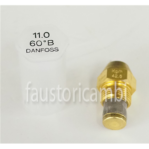 DANFOSS UGELLO INIETTORE BRUCIATORE GASOLIO 11.0 60° SERIE B 