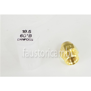 DANFOSS UGELLO INIETTORE BRUCIATORE GASOLIO 19.50 60° SERIE B