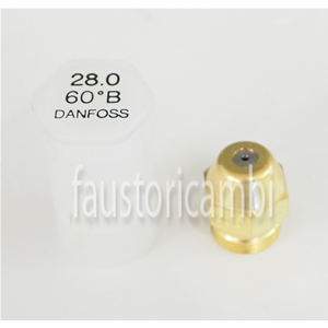 DANFOSS UGELLO INIETTORE BRUCIATORE GASOLIO 28.0 60° SERIE B