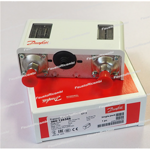 DANFOSS PRESSOSTATO DOPPIO KP15 DIFFERENZIALE Ø 1/4 SAE RANGE 0,2  - 7,5 BAR GRUPPO FRIGO 060-126566