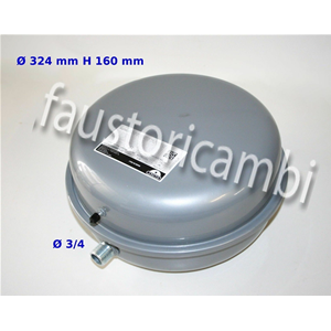 VASSE D'EXPANSION ATAG CONNEXION Ø 3/4 LT 12 Ø 324 H 160 160532012 CHAUDIÈRE S-HR 2