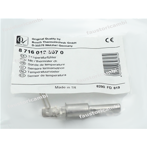 JUNKERS SENSORE TERMOMETRICO SONDA 8716012607 CALDAIA