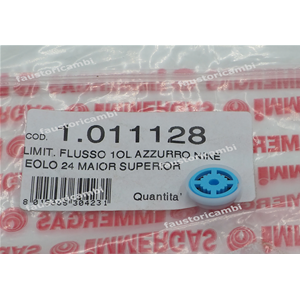 LIMITADOR DE FLUJO IMMERGAS 10 LITROS / MIN AZUL 1011128 CALDERA EOLO 24 MAYORES